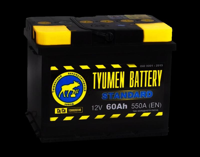 АКБ 6СТ-60L TYUMEN BATTERY Standard